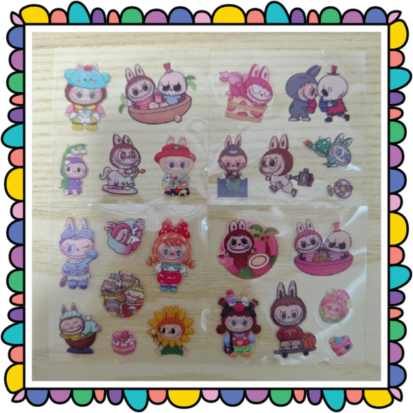 Labubu Sticker Set