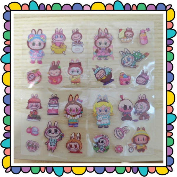 Labubu Sticker Set