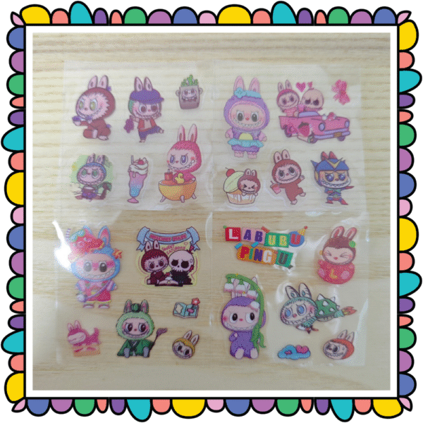 Labubu Sticker Set