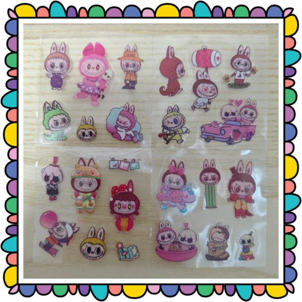 Labubu Sticker Set