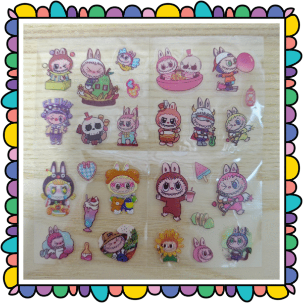 Labubu Sticker Set